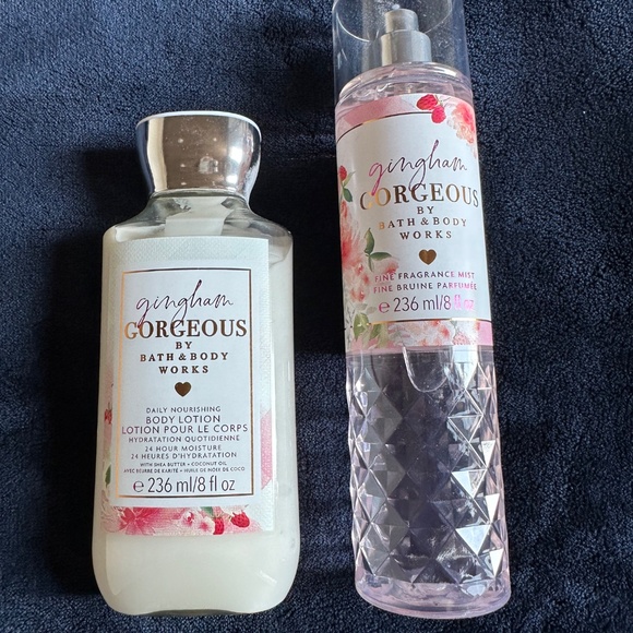 GINGHAM GORGEOUS BY BATH AND BODY WORKS FRAGRANCE AND LOTION - Picture 1 of 2